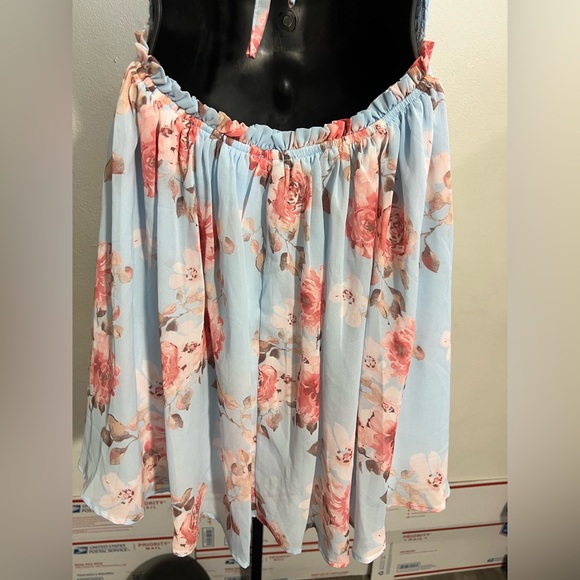 Lovely Day Floral Smocked Mini Chiffon
Dress - Picture 7 of 10